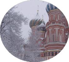 l'église St Basile à Moscou
